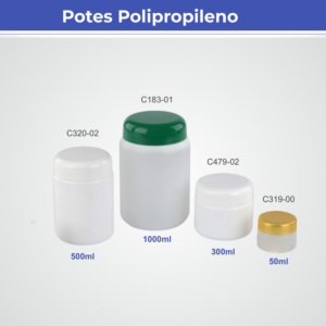 Potes polipropileno