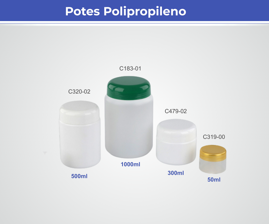 Potes polipropileno